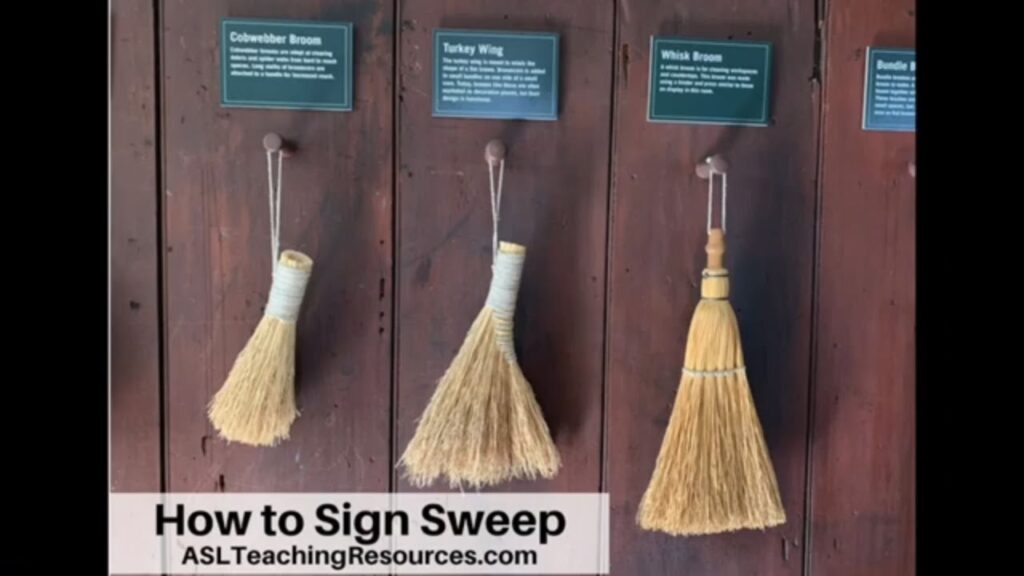 Sweep in Sign Language (ASL) - Deafened Organization