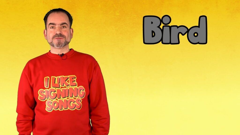 How to sign Bird In Bsl in ASL