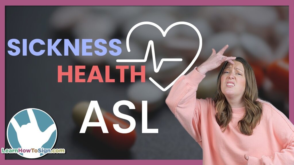 How to sign Health in ASL