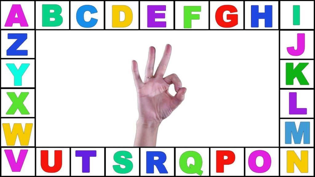 How to sign Auslan Alphabet Printable in ASL