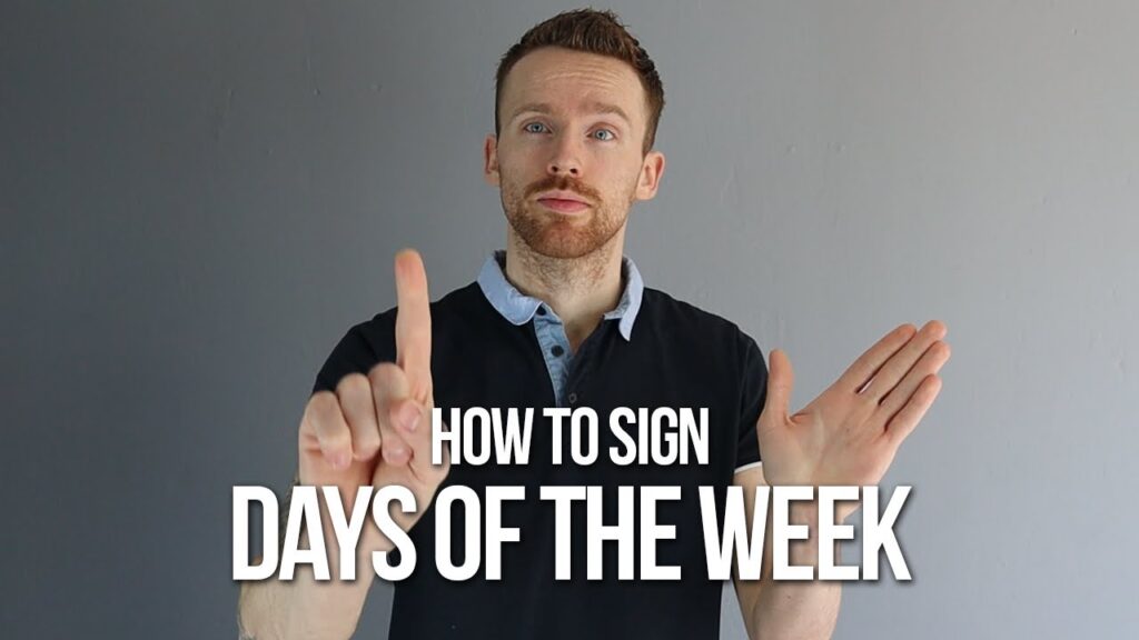 How to Sign Yesterday in BSL