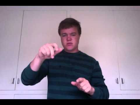 James Bond in Australian Sign Language (Auslan) - Deafened Organization
