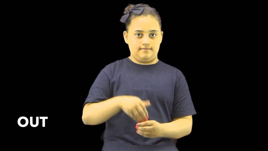 Out in Sign Language (ASL) - Deafened Organization
