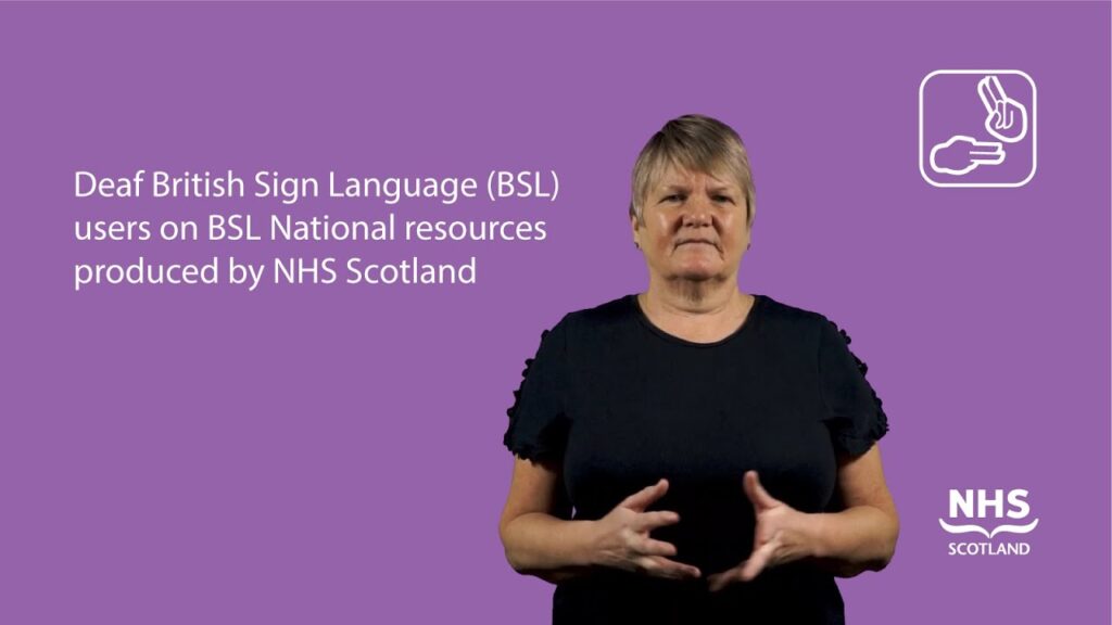 Javascript in British Sign Language (BSL) - Deafened Organization