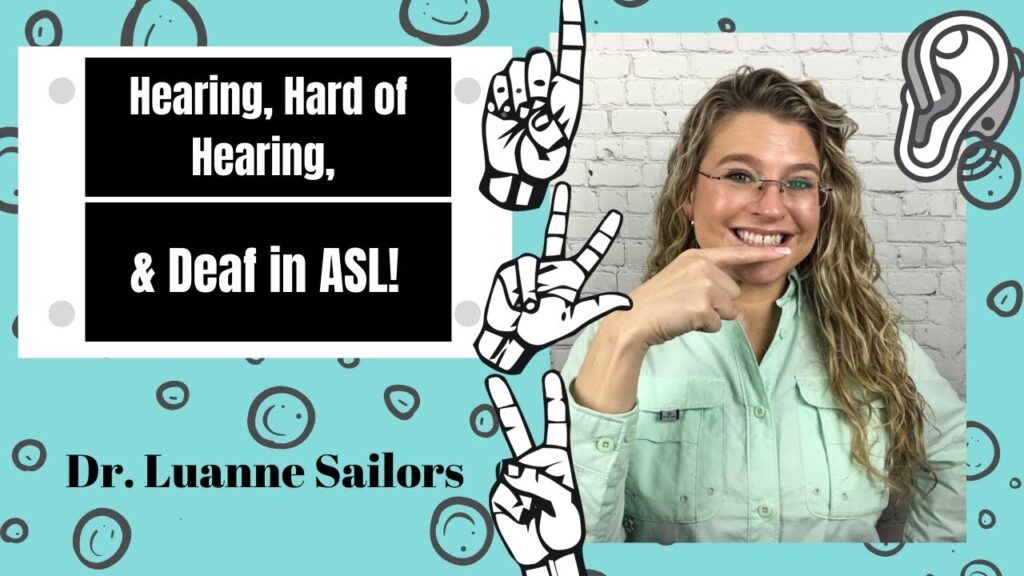 How to sign Hard Of Hearing in ASL