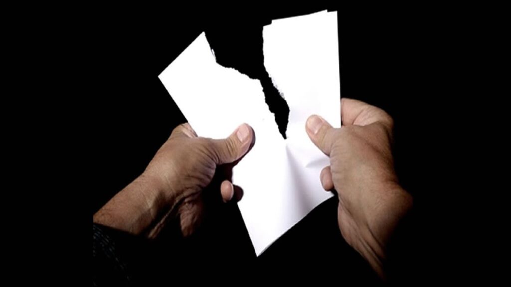 How to sign Tear Rip in ASL
