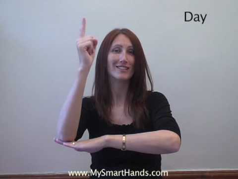 How to sign Day in ASL