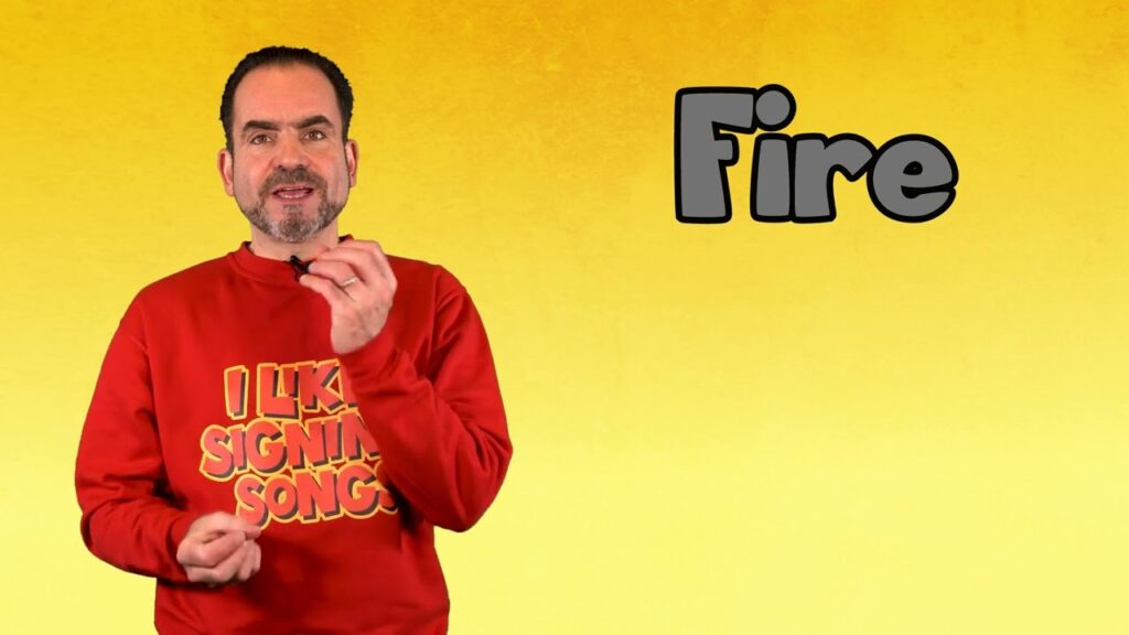 How to Sign Fire in BSL
