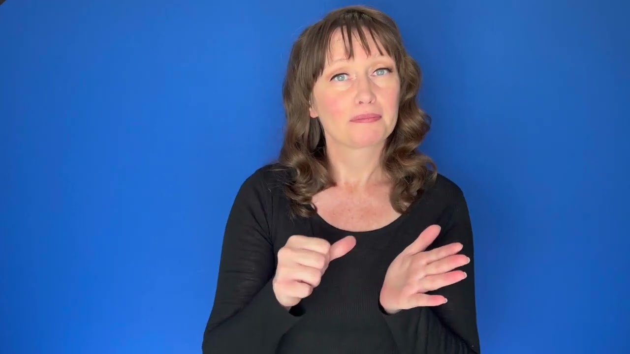 Page in Sign Language (ASL) - Deafened Organization