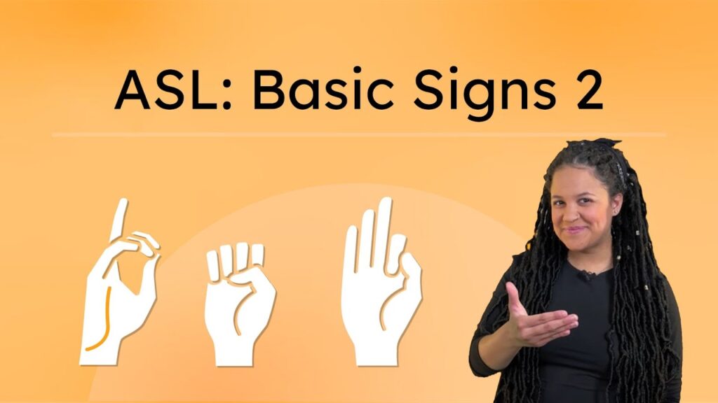 2 in Sign Language (ASL) - Deafened Organization