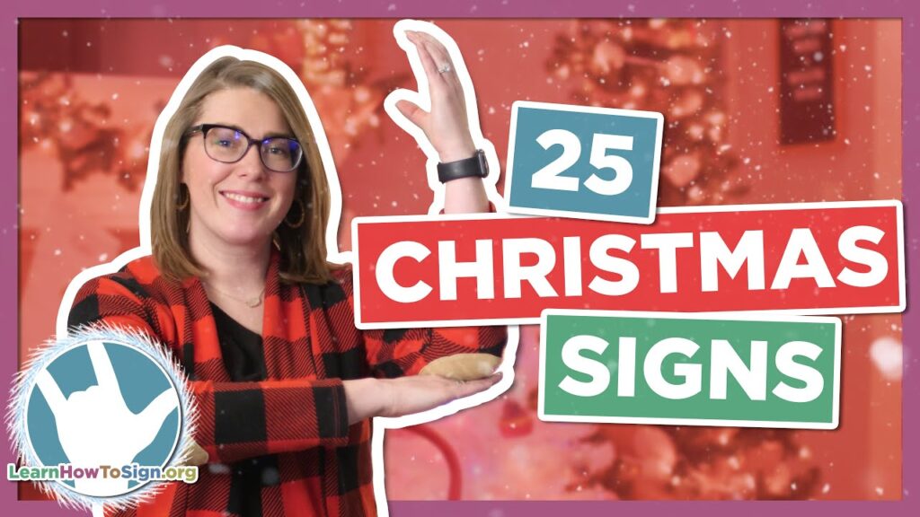 How to sign Christmas in ASL