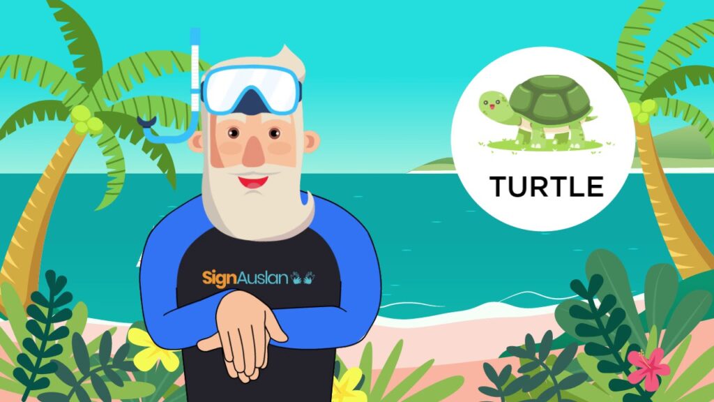 How to Sign Ocean in Auslan