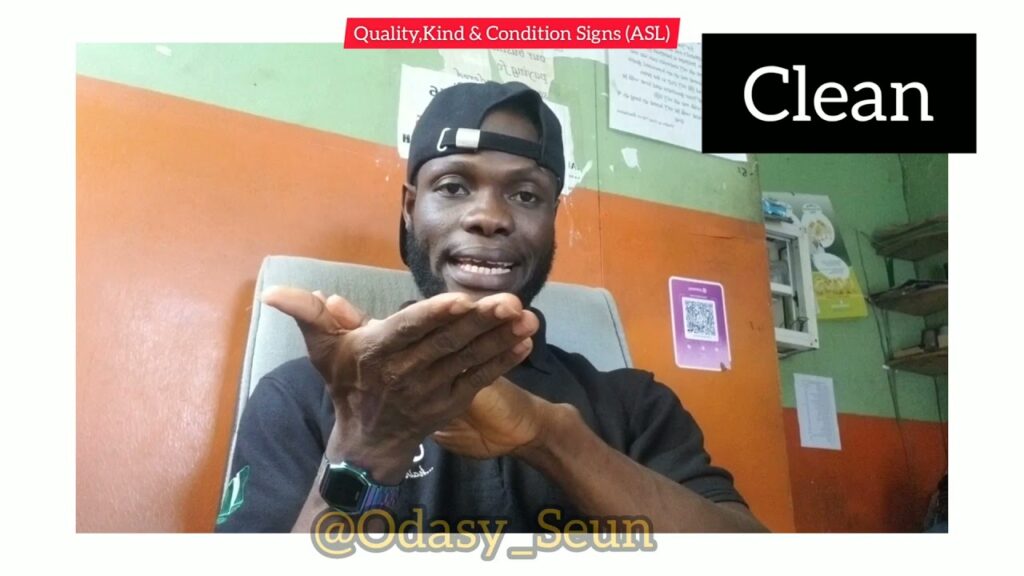 How to sign Quality in ASL