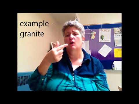 How to Sign Igneous Rock in Auslan