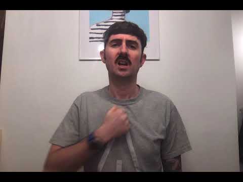 How to sign Sorry In Bsl in ASL