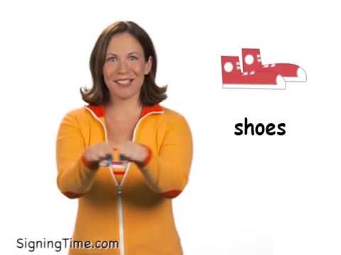 How to sign Shoes in ASL