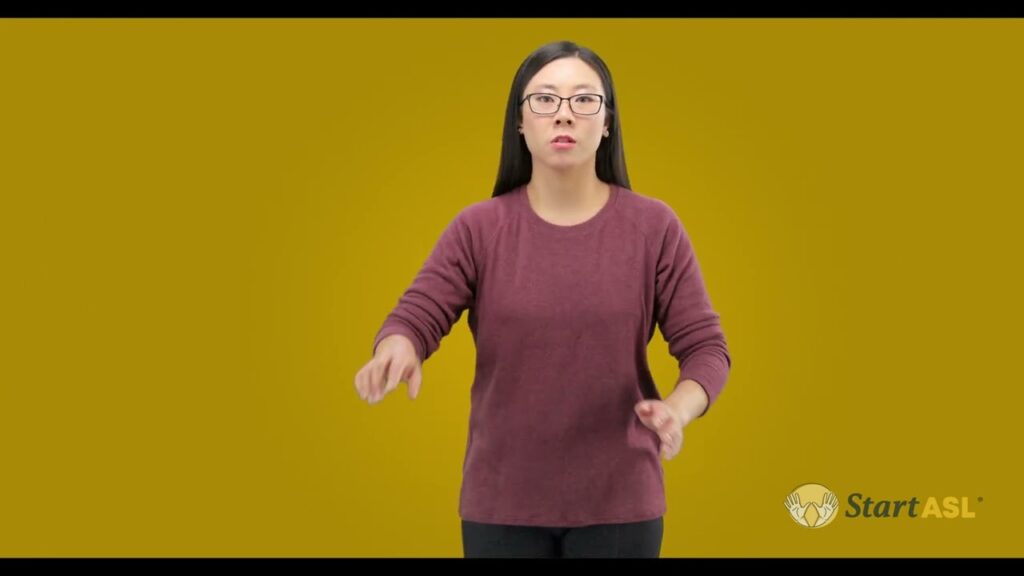 Tall in Sign Language (ASL) - Deafened Organization