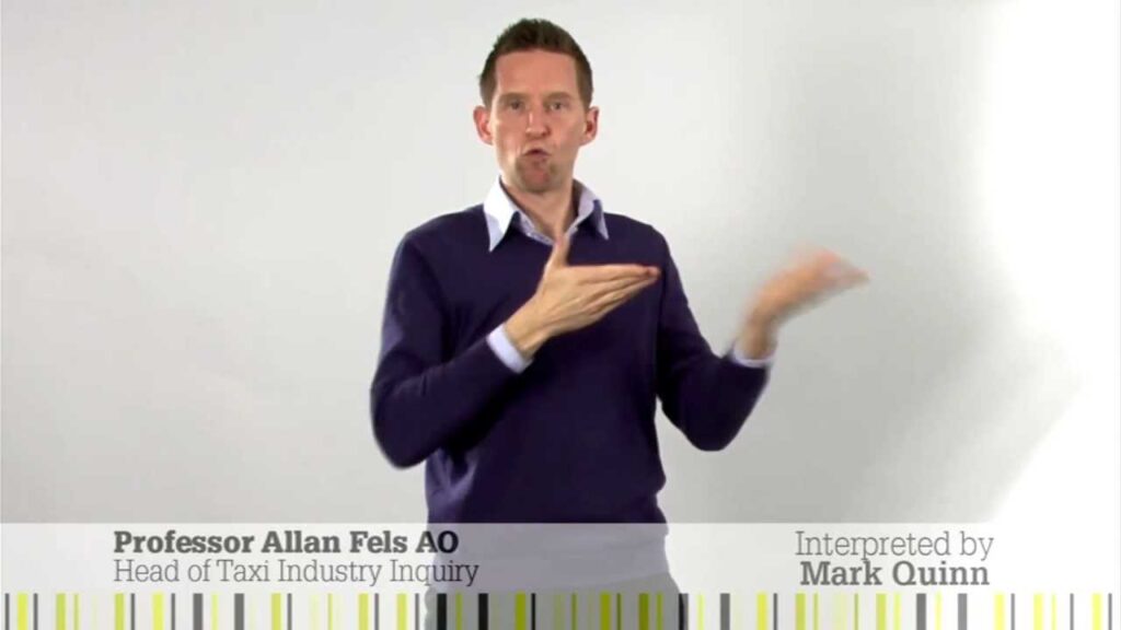 How to Sign Cabdriver in Auslan