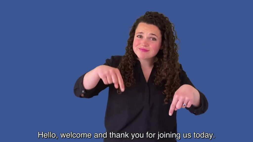 How to Sign You Are Welcome in Auslan