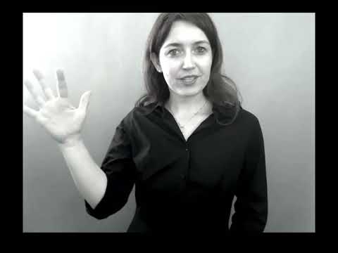 How to sign Sound in ASL