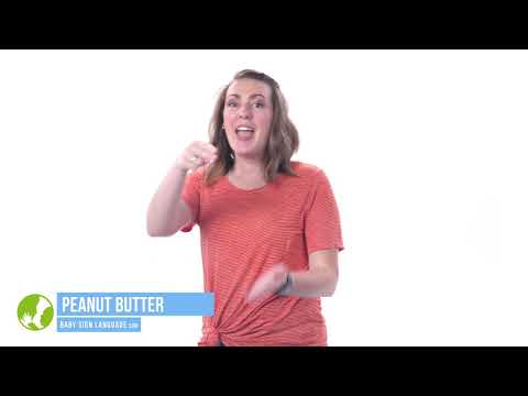 Peanut Butter en langue des signes (ASL) - Deafened Organization