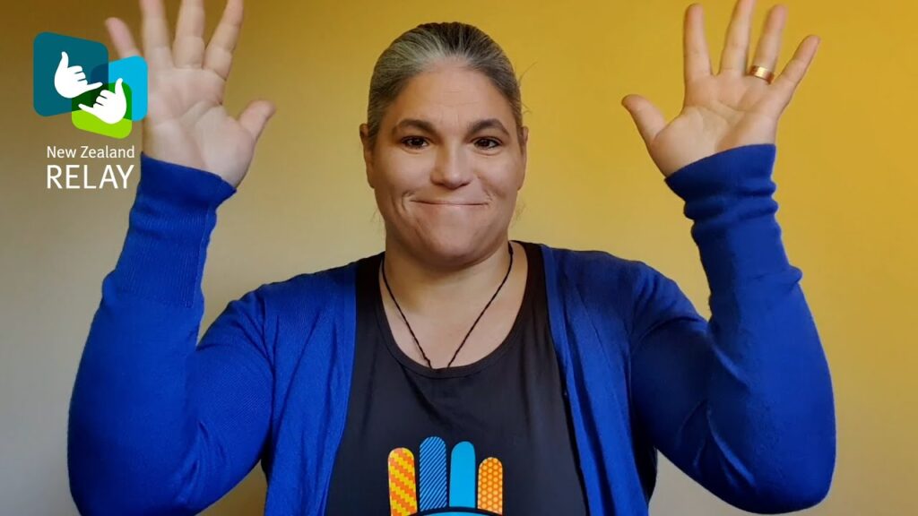 Lead, Leader in New Zealand Sign Language (NZSL) - Deafened Organization