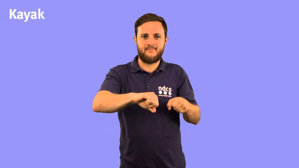 How to Sign Kayak in BSL