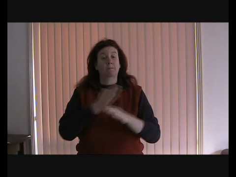 How to Sign Wary in Auslan