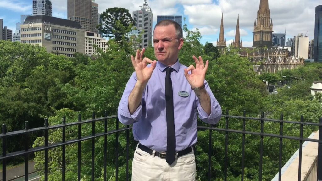 How to Sign Warsaw in Auslan
