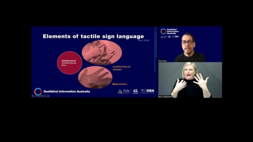 How to Sign Tactile in Auslan