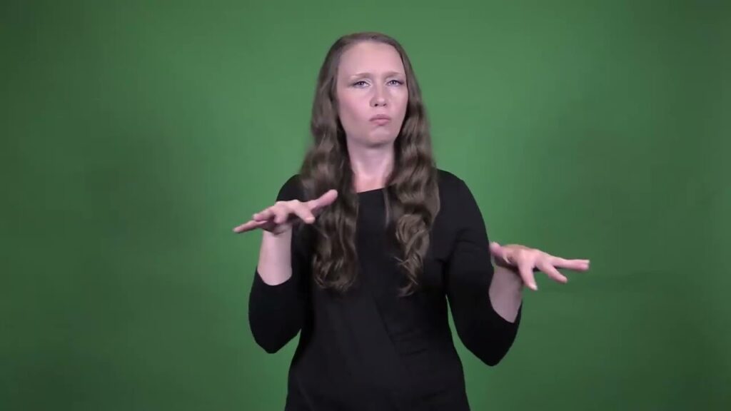 How to sign Noise in ASL
