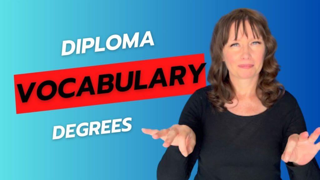 How to sign Degree in ASL
