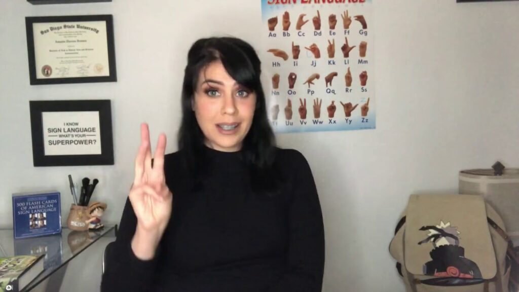 How to sign Bar in ASL