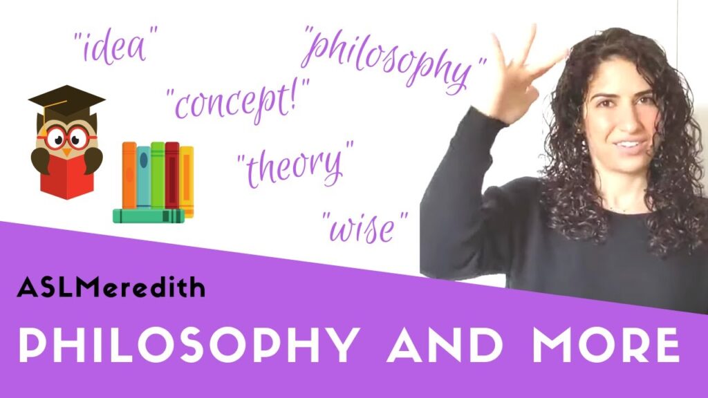 How to sign Theory in ASL