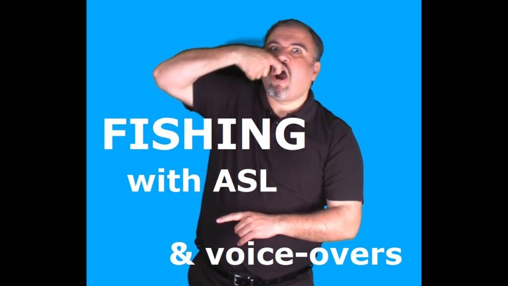 How to sign Fishing in ASL
