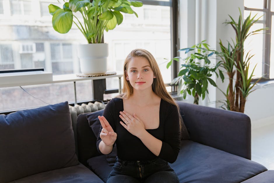Photo by RDNE Stock project via Pexels - how to practice asl at home