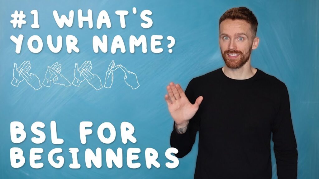 How to Sign Yours in BSL