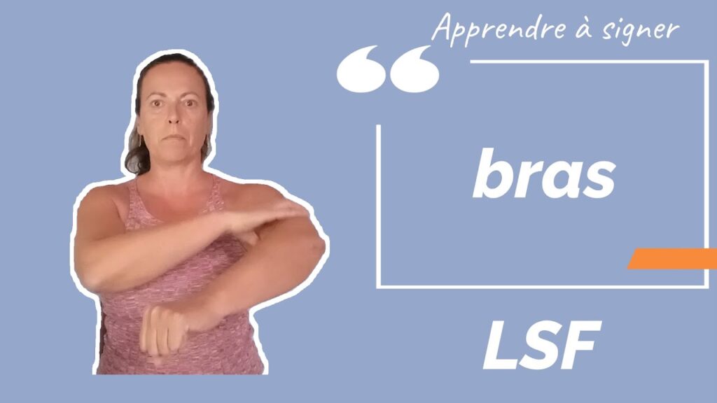 How to sign Bras In Lsf in ASL