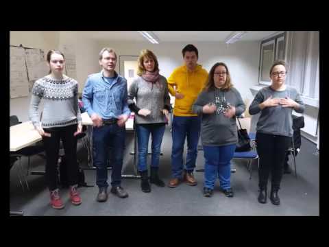 How to sign Gebärdensprache Lüneburg in ASL