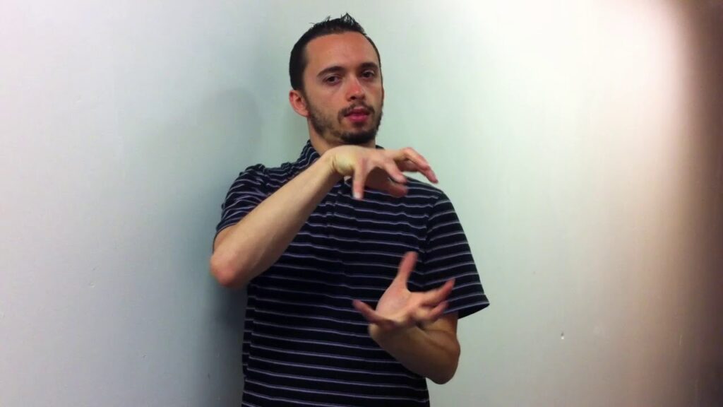 How to sign Signe Terre Lsf in ASL