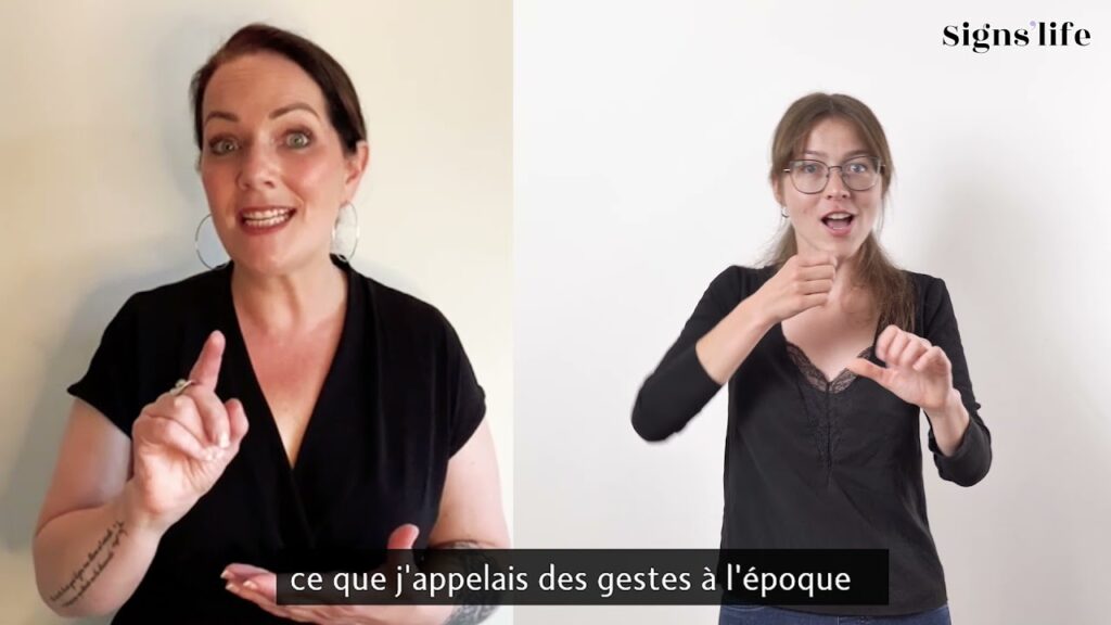 How to sign Interet Langue Des Signes Bebe in ASL