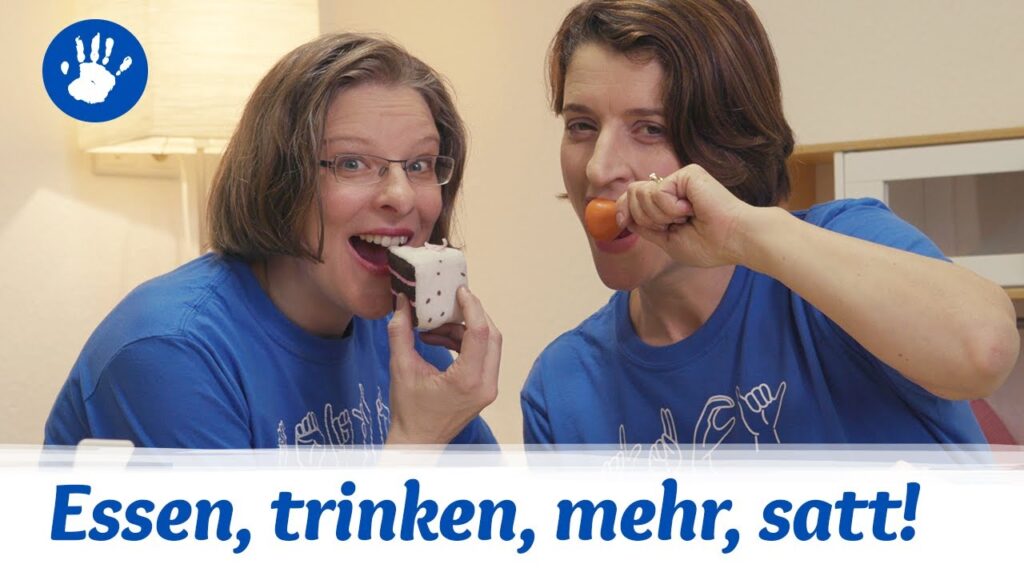 How to sign Lecker Gebärdensprache in ASL