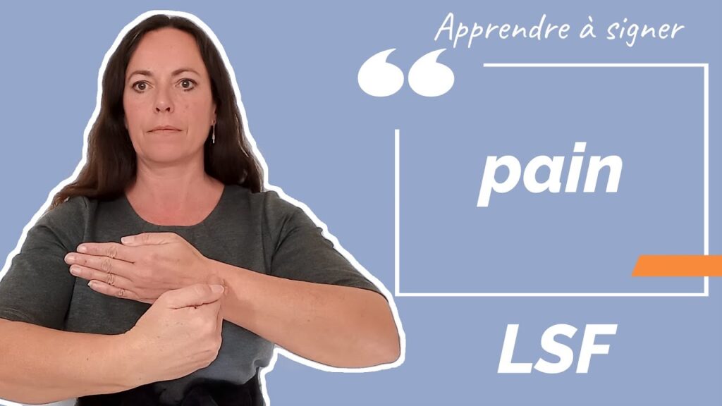 How to sign Pain In Lsf in ASL