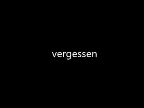 How to sign Vergessen Gebärdensprache in ASL