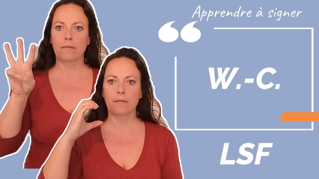 How to sign Toilettes In Lsf in ASL