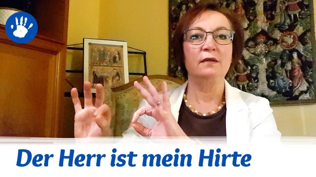 How to sign Psalm 23 Gebärdensprache in ASL