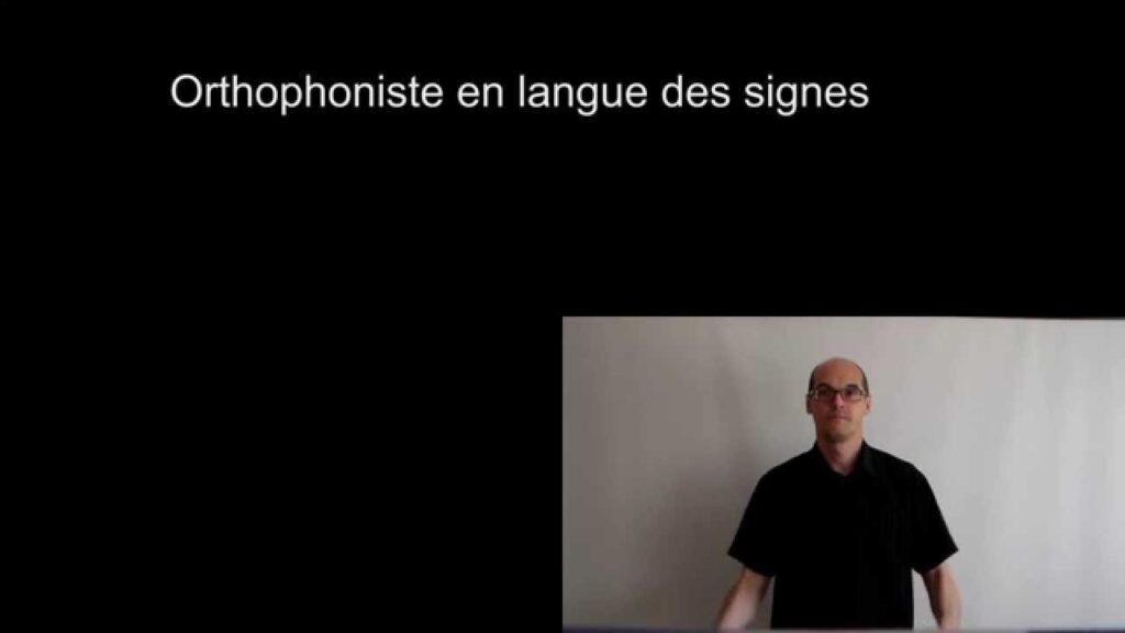 How to sign Orthophonie Langue Des Signes in ASL