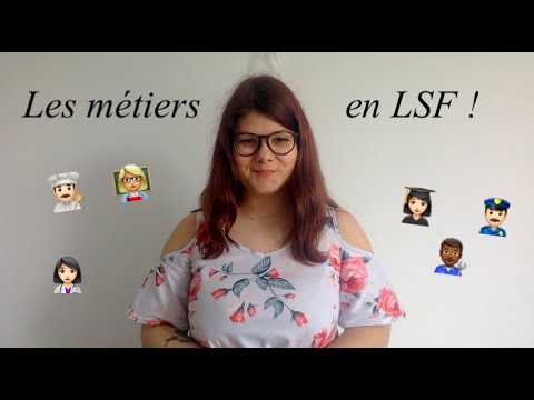 How to sign Metiers Langue Des Signes in ASL