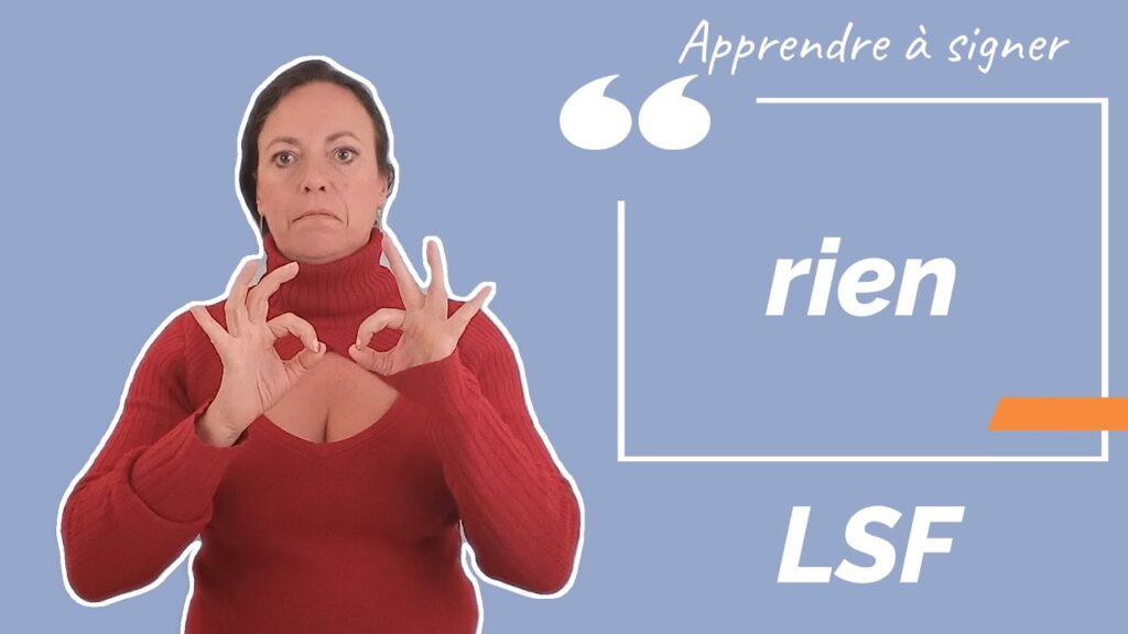 Toi in LSF en Langue des Signes Française (LSF) - Deafened Organization