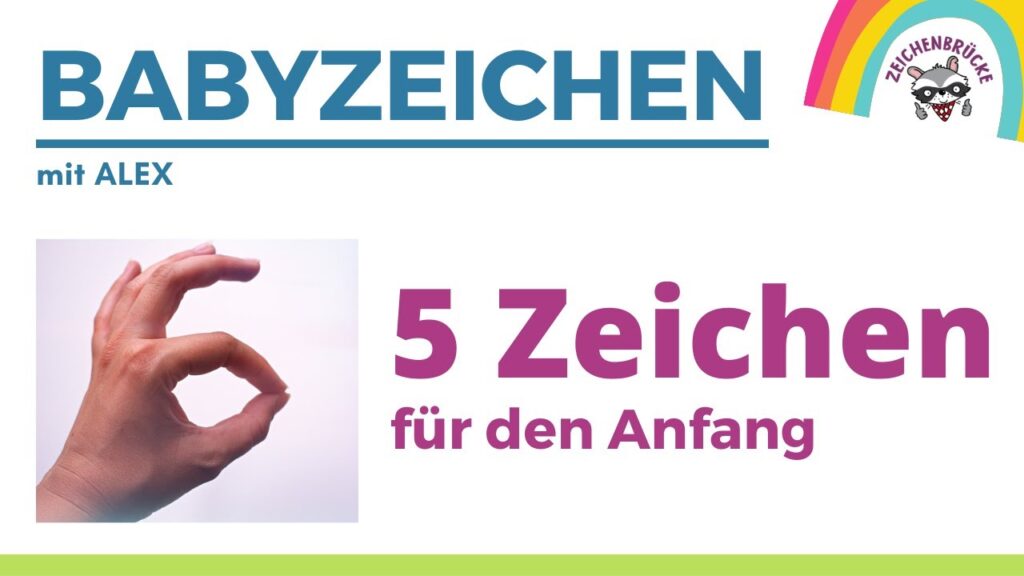 How to sign Babyzeichensprache Baby Gebärdensprache in ASL